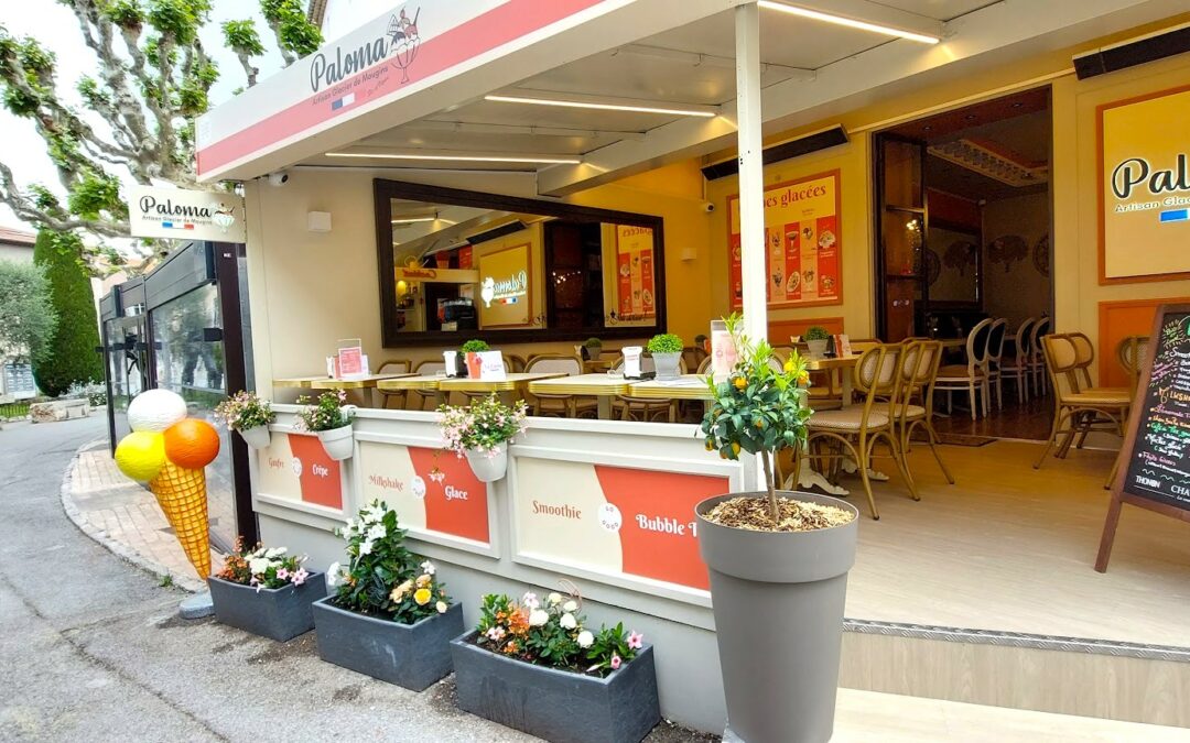 NOUVEAU : LE GLACIER / SALON DE THÉ PALOMA, PAUSE SUCRÉE AU VILLAGE